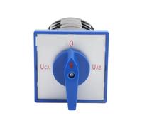 1PCS LW5D-16/YH3.3 16A Four Position 3 Poles Three-Phase Voltmeter Conversion Selector Changeover Cam Switch Blue Panel