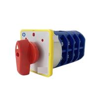 1PCS LW5D-40/4 Rotary Cam Changeover Switch 40A 16 Terminals 3 Positions 4 Poles Reversing Selector(OFF-ON)