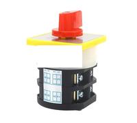 1PCS LW5D-40/C5391.2 40A 500V 2 Positions 2 Sections Electrical Selector Transfer Changeover Cam Rotary Switch