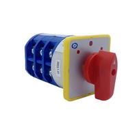 1PCS LW5D LW5-40/3 Changeover Rotary Cam Switch 690V 40A Three Levels 3 Position Silver Contact Motor Selector(ON-OFF-ON)