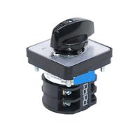 1PCS LW8D-10/0-4.2 660V 10A 2 Poles 0-1-2-3-4 5 Positions Selector Panel Mounted Knob Silver Contact Cam Changeover Switch