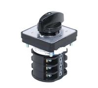 1pcs LW8D-10/0-6.3 10A 660V 3 Poles 7-Ways Dual Power Switching Circuit Control Combination Cam Controller Switch Selector