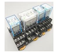 1pcs LY3NJ JQX-13F HH63P AC220v DC24v 12v 10A silver contact electric micro mini Electromagnetic coil relay with socket(Other Voltages)
