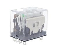 1PCS,LY4NJ Electromagnetic Intermediate Relay HH64P Relay 14Pin AC10A 250V with LED DC12/24V AC220V Silver Contacts(DC,380V)