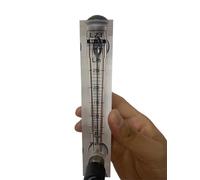 1PCS LZM-15T PMMA Liquid Flowmeter Water Flow Meter Panel Rotameter With Control Valve 0.2-2LPM 0.2-3LPM 0.5-4LPM 1-7LPM 10-100L/H(25-250LPH)
