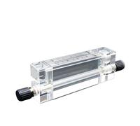 1pcs LZM-15ZT Acrylic Panel Mounted Flow Meter Adjustable Gas Air Liquid Rotameter Transparent Panel Flowmeter(25-250L-H)