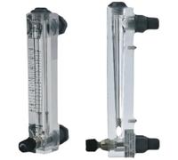 1pcs LZM-20T Acrylic Rotameter Panel Mount Flow Meter For Gas Liquid Water Air Adjustable Transparent Flowmeter(20T-16-80Nm3-h)