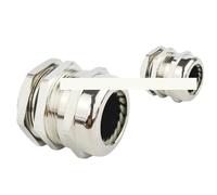 1pcs M12 M16 PG7 PG7 PG11 PG16 PG19 PG21 25 29 36 42 48 63 Metal cable connector Copper plated nickel fixed Glan head M PG(PG48)