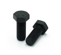 1pcs M18-1.5×90mm Metric fine thread 8.8 grade black alloy steel Hex Head Screws