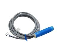 1pcs M18 Capacitive Proximity Switch Three Wire NPN Normally Open 24V Sensing Non-metallic Sensor with Detection Distance of 4mm