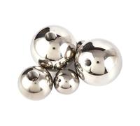 1Pcs M2 M3 M4 M5-M20 Thread Half Hole Stainless Steel Drilling Balls Female Thread Blind Hole Smooth Ball Beads OD 5-45mm for industrial use(M5,40mm)