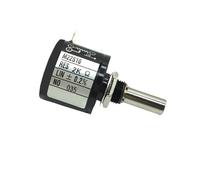 1pcs M22S10 Potentiometer precision multi turn 10 Cirde wire wound 1k 2k 5k 10k ten laps potentiometer(200 Ohm)