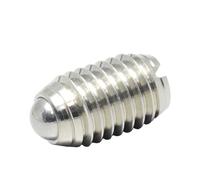 1pcs M3-M16 Ball Head Plunger Stainless Steel Straight Groove Bead Screw, Positioning Pin, Wave Bolt, Tightening Bolt(YZQS M4*12)