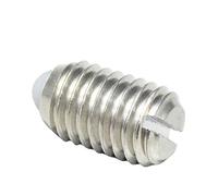 1pcs M3-M16 Ball Head Plunger Stainless Steel Straight Groove Bead Screw, Positioning Pin, Wave Bolt, Tightening Bolt(YZTJ M5*8plastic head)