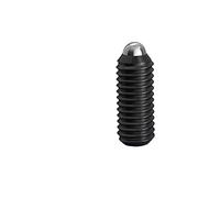 1Pcs M3 M4 M5 M6 M8 M10 M12 M16 Black Hex Hexagon Socket Spring Ball Plunger Grub Point Set Screw Headless Bolt(M16x50mm)