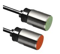 1pcs M30 Inductive Proximity Sensor Switch PR30-10DN PR30-10DP Flush NPN PNP 12-24V DC IP67 Protection Metal Proximity Switch(PR30-10DO)