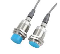 1pcs M30 Inductive Proximity Switch Motion Sensor Metal Detection Automatic Control NPN PNP 12V 24V IP66 10 15mm LMT30(LMT30-10 10mm,WITH PTFE 2M CABLE_PNP NO)