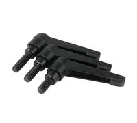 1pcs M4 M5 M6 M8 M10 M12 M16 Handle Screws Bolt Clamping Lever Machinery Adjustable Handle Locking External Male Thread Knob(Screw M8x35mm)