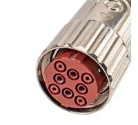 1PCS M40 Large Motor high Current Assembly Type Metal Plug Connector