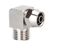 1pcs M5 M6 Pneumatic Fitting Quick Fast for Air Hose Connector Tube OD 4 6 8 10 12MM Thread 1/8 1/4 3/8 1/2 Perslucht Fittings(6MM,1/4")