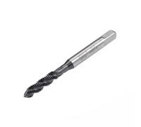1pcs M5 x 0.8 Spiral Flute Tap, HSS Nitrided Coated Metric Machine Thread Tap for Aluminum, Stainless Steel, CNC, Milling Machines, JIS Standard