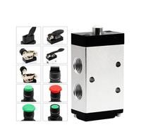 1PCS M5B110-06 Pneumatic Mechanical Valve for M5 Series - Manual Switch Compatible with M5CM5D M5R M5L M5Y M5PP M5PF210-08(210-08 M5R)