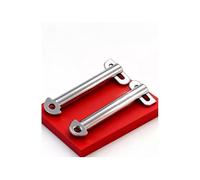 1Pcs M8 M10 M12 M14 304 Stainless Steel Elbow Bolt Tongue Pin Type B Marine Clasp Latch GB3473-83(M12x40)