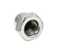 1pcs M8 M10 M12 M14 M16 M20 Pitch=1/1.25/1.5mm 304 Stainless Steel Fine Thread Nuts/Cap Nuts(M8X1-1PCS)