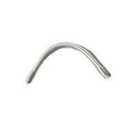 1pcs M8 Male Screw +6mm Male Thread Soft Light Metal Flexible Conduit Metal Gooseneck Hose Serpentine Tube Light Fitting(M8X300MM)