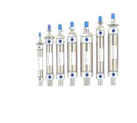 1PCS MA16/20/25/32/40 Series Stainless Steel Magnetic Ring 25-500mm Stroke Double Acting Small Mini Pneumatic Air Cylinder(Stroke 25mm,Bore 32mm)