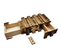 1pcs magische Geschenkbox aus Holz, Geschenkverpackung, Puzzle-Box, Puzzle-Spiel,zum Aufbewahren von Schmuck, Geschenkgutschein,Hochzeit Geburtstagsgeschenk