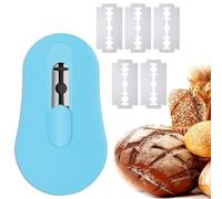 1Pcs Magnetic Bread Shaping Tool, Useful Gadgets for Bakers, Sourdough Scoring Tool with 5 Replaceable Stainless Steel Accessories for Bread Baking Supplies, (Blue)