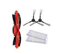 1pcs Main Brush & 2pcs Hepa Filter & 2pcs Side Brush Compatible With Xiaomi STYJ02YM Conga 3490 Vacuum Cleaner Parts