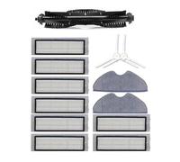 1pcs Main Brush 8pcs Hepa Filter 2pcs Side Brush 2pcs Mop Cloths Compatible With 360 S5 S7 Vacuum Cleaner Parts