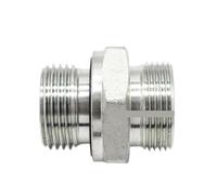 1PCS Male Thread British Pipe to Metric Thread 24 Degree Cone Card Sleeve Tube Hydraulic Transition Joint Fittings Pad Seal(M36x2H-1 1l2ED)