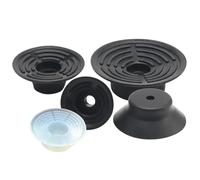 1Pcs Manipulator Vacuum Chuck PFOG/VP-20/30/40/50K Series Suction Cups Silicone Antiskid Pneumatic.(VP-40KS)