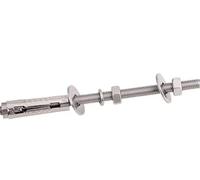 1PCS,masonry screws for brick wall Self Tapping Screws, Heavy Duty Anchor Bolt Super Long Thread Expansion Sleeve Anchor Bolt Fixing Anchors M8 Wedge Concrete Wall Anchors Bolt Zinc Plated He(Size:M8x