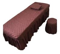 1pcs Massage Bed Cover +Pillowcase for Beauty Salon Table Sheet Skin-Friendly SPA Bedskirt Colchas with Hole for Spa Beauty Salon(Color9,80X190 bedskirt only)