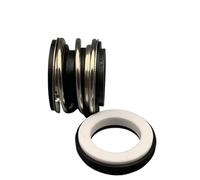 1pcs MB1/MG1/109-35/38/40/43/45/48/50/53/55/60/65 Ceramic Carbon NBR Water Pump Single Coil Spring Bellows Shaft Mechanical Seal(1Piece 109-48)