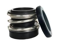 1pcs MB2/MG12-32/35/38/40/43/45/50 Ceramic Carbon FKM Fluororubber Water Pump Single Face Coil Spring Bellows Shaft Mechanical Seal(1Piece MB2-32)