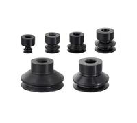 1Pcs Mechanical Accordion Double Mini Pneumatic Chuck ZP3-16-08/10/13/ BS/BN Vacuum Pad Suction Cup Nozzle Vacuum Sucker Air Type(ZP3-08BS)
