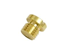 1PCS Metal Main Jet Nozzle Compatible With Big Twin Sportster S&S Super Carbs EVO TC E2 Compatible with S&S Super B G E Carburetor(Main Jet 0.056)
