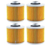 1pcs MF145C Motorcycle Oil Filter 660 650 125(Yellow-4 pcs)