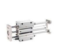 1pcs MGGMB Series MGGMB20/25/32/40-75/100/200/1000 Pneumatic Cylinder Three-Axis Three Rod with Guide Rod Stroke Adjustable Cylinder
