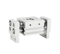 1pcs MHL2-20D MHL2-20D1 MHL2-20D2 Double Acting Pneumatic Gripper Wide Type Air Gripper Parallel Cylinder Aluminium Clamps(MHL2-25D1)