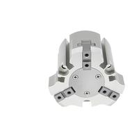 1pcs MHSL3 Pneumatic Three-Jaw Cylinder MHSL3-16-125D Finger Parallel Clamp Manipulator Extended Opening(MHSL3-100D)