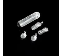 1pcs Micro Aluminum Foil Weighing Dishes - 100 Pack for Micro Analytical Balance - 0.35ml, 1.12ml, 10ml Sizes(10ml-U-Shaped Round Bottom)