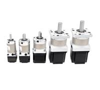 1pcs Micro Nema8/11/14/17/23/24 0.67-3.5a Hybrid Stepper Motor With Gear Planetary Reducer Gearbox for Diy Computerized Numerical Control Robot 3d Printer(Ratio 70 or 100,Nema17 42X40mm)