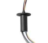 1PCS Micro Slip Ring 2/4/6/8/12/24 Channel Wires 2A 12.5mm/15.5mm Rotate Dining Table Slipring Electric Collector Rings Joint(Dia.15.5mm 24CH 2A)