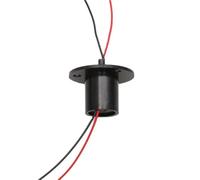 1PCS Micro Slip Ring 2/4//6/8/12/24 Wires 2A 12.5mm/15.5mm Rotor Stator Conductive-ring Rotate 360 Degrees for Dining Table(Dia 12.5mm 2CH 2A)